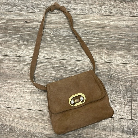 Suede Small shoulder bag - Picture 1 of 7